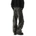 Foreign Trade American High Street Camouflage Multi-pocket Overalls Men's Trendy Brand Retro Wide-leg Versatile Straight Jeans_mkmklike.com