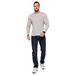 High-Waisted Stretch Jeans Men's Casual Trousers Straight Leg For Spring Autumn_mkmklike.com