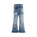Men's Clothing Washed Old Design Dirty Ripped Jeans Loose Wide Leg Heavy High Street Handsome Pants_mkmklike.com