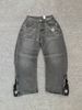 Men's Clothing European And American Men's Retro Washed Embroidered Straight Jeans_mkmklike.com