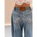 Y2K High-Waisted Loose Fit Denim Jeans – Vintage Blue Wide-Leg Floor-Length Pants (S-XXXL)_mkmklike.com