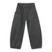 Men's Clothing Retro Casual Pants Multi Pocket Workwear Loose Machete Pants Men's Trousers_mkmklike.com