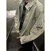 Pulse Pulse European American High Street Retro Washed Vintage Denim For Men Spring And Autumn New Loose Casual Workwear Jacket_mkmklike.com