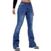Women's Clothing Women's Jeans Women's High Waist Slim Elastic_mkmklike.com