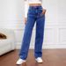 Clair Cross-Border Foreign Trade Women's European And American New Washed Jeans Women 2025 Autumn Winter Fashion Loose_mkmklike.com