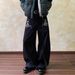 Cleanfit Vintage Embroidered Denim Jeans For Men – Distressed Wide-Leg Trousers With Artisan Stitching (S-3XL)_mkmklike.com