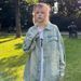 Loom Factory Direct Sale European And American Style Retro Workwear Distressed Denim Jacket High Street Loose Design Sense_mkmklike.com