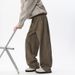 American-style Patchwork Pure Cotton Work For Men, 2025 New Autumn And Winter Thickened High-end Stylish Straight_mkmklike.com