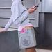Star Print Rhinestone Embellished Women's Baggy Straight Leg Jeans Relaxed Everyday Wear Versatile Comfortable Feshion Trend_mkmklike.com
