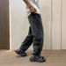 Men's Clothing Plus Size Men's Autumn/Winter Distressed Harem Jeans Casual Dad Pants Long Trousers For Formal & Casual_mkmklike.com