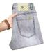 Men's Slim Fit Cropped Jeans Blue Low Waist Trousers With Slight Stretch For Spring High End Trendy Brand Lightweight Long Jeans_mkmklike.com