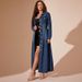 K Women's New Denim Button Cardigan Coat Dress Style;_mkmklike.com