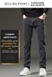 Men's Summer Thin Stretch Slim Straight Leg Jeans Classic Fit Denim Pants_mkmklike.com