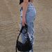 Women's Clothing Retro Fashion Trend Street Non Elastic Straight Tube Splicing Woolen Solid Color Denim Trousers_mkmklike.com