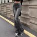 Women's Clothing Retro Flared Jeans Summer Straight Loose Design Niche Casual Pants_mkmklike.com