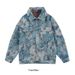 Loom European And American Style Retro Oil Painting Floral Full Print Denim Men's Cool Loose Casual Youth Workwear Jacket_mkmklike.com