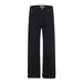 Men's Clothing Wide Casual Pants Black And White Solid Color Pure Cotton Classic Washed Loose Simple Cleanfit Jeans_mkmklike.com