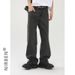 Nirben Denim | Loose Korean Versatile Slimming Wash Straight Wide Leg Long Pants Trendy Men's Fashion_mkmklike.com