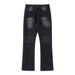 Cleanfit Vintage Washed Flared Jeans – Distressed Water Wave Denim Pants For Men & Women (Relaxed Fit, S/M/L/Xl)_mkmklike.com