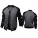 Men's Clothing supply new large pocket leather sleeve men's baseball jacket stand collar jacket J04_mkmklike.com