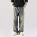 Nordmann Japanese Style Straight-Leg Jeans For Men Autumn Winter New Loose Slimming Trendy Vintage Men's Wide-Leg_mkmklike.com