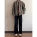 2025 American Washed Canvas Denim Men's Spring And Autumn Stand Collar Design Casual Jacket Top_mkmklike.com