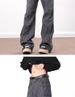 Retro Washed Old Jeans Men's Spring And Autumn Pleated Tooling Micro-pull Pants_mkmklike.com
