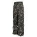 Functional Multi-Pocket Design Camouflage Cargo Men's High Street Trend Denim Sports Casual Outdoor Tactical Pants_mkmklike.com