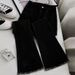 Online Supermarket Bestseller: Retro Frayed Hem Flared Jeans For Women, Spring And Autumn, High-waisted, Slimming,_mkmklike.com