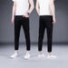 High-End Handsome Pure Black Jeans Men Slim Fit Skinny Slimming Stretchy Versatile 2024 New Men's Pants_mkmklike.com