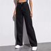 Women's High-Waisted Straight Leg Jeans – Stretch-Free Cotton Blend, Relaxed Fit For Petite & Plus Size (Black/Deep Blue/Light Blue)_mkmklike.com