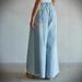 Women's Wide Leg Jeans Drawstring Elastic Waist Loose Straight Leg Pants Spring Autumn Fashionable Casual Denim_mkmklike.com