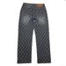 Men's Clothing High Street Fashion Brand Jacquard Jeans Loose Versatile Straight Wide Leg Handsome Men's Casual Trousers Men_mkmklike.com