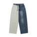 Men's Clothing new jeans men's retro old washed 420G autumn and winter plus velvet large size denim trousers_mkmklike.com