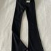 American-style Black Flared Jeans For Women, New Spring Collection, Slim-fit, Stretchy Bell-bottom Pants, High-waisted,_mkmklike.com