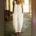 Retro Distressed Loose Women's Casual Denim Jumpsuit With Adjustable Buckle NK402_mkmklike.com