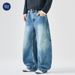 Nordmann Muqiu Men's Clothing | 2025 Autumn New American Style Baggy Scimitar Jeans Unisex Loose Draped Wide-Leg Pants_mkmklike.com