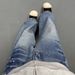 Men's Clothing Trousers Youth Trend Spring And Autumn Denim Zipper Retro Rivet Washed Lightning Straight Jeans Regular_mkmklike.com