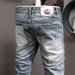Men's Clothing Slim Fitting Skinny Elastic Long Pants Men's Stitching Hole Patches_mkmklike.com