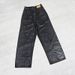 Wide Leg Jeans For Men Reversed Straight Loose Fit Waxed Design Midweight Softener Fall Winter Long Pants Machine Washable_mkmklike.com