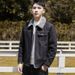 Fashion Men's Denim Jacket Autumn And Winter Fleece Thickened Top New Trend Lamb Collar Jacket_mkmklike.com