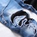 Men's Distressed Denim Jeans – Vintage Washed Blue With Contrast Stitching & Knee Rips (28-42 EU Sizes) | Streetwear Staple_mkmklike.com