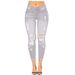 Women's Clothing Tight Fitting Nine Point Pants_mkmklike.com