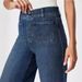 Women's Clothing Jeans Casual Pants With Shadow Blue Wash_mkmklike.com