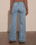 K High Waisted Jeans, Women's New Style, Slim And Wide Leg Retro Temperament Straight Leg Pants_mkmklike.com