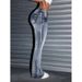 ICON Slim Fit Flared Jeans Women's Clothing Denim Cross Border E Commerce Hot Selling Item_mkmklike.com