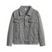 Hong Kong Style Niche Splicing Design Sense, High-end Denim Jacket Men's Spring And Autumn Old Washed Casual Jacket Two-piece Set_mkmklike.com