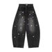 Fun Star Decoration Design Sense Scimitar Jeans Men's Vibe Trend American Style Personality Small Banana Wide-Leg Long_mkmklike.com