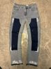 Men's Clothing European And American Style Men's Y2K Patchwork Painted Fashion Straight Leg Jeans_mkmklike.com