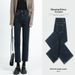 Women's Spring-summer Cigarette 2026 New Model, Autumn-winter High-waisted Slim-fit Cropped Pants For Petite Figures,_mkmklike.com
